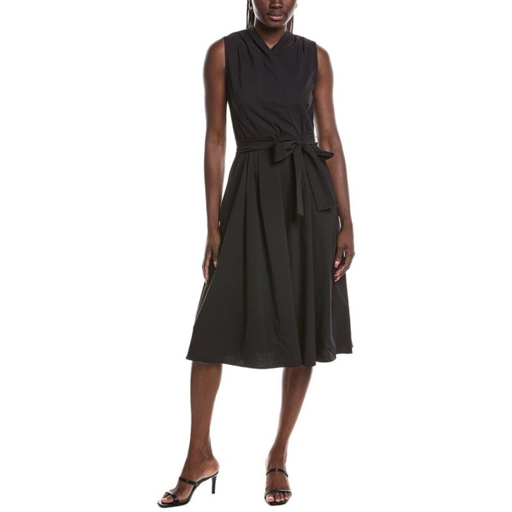 Joseph Ribkoff Womens Midi Dress, Black